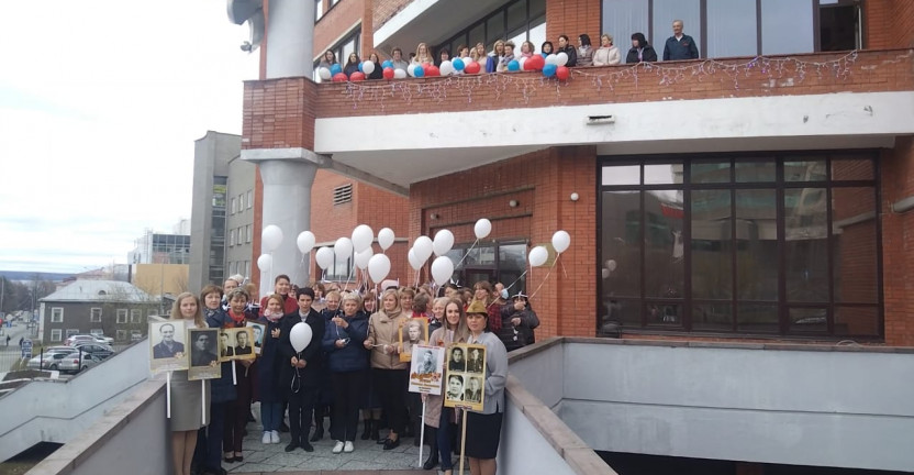 Карелиястат провёл флешмоб, посвящённый Дню Победы